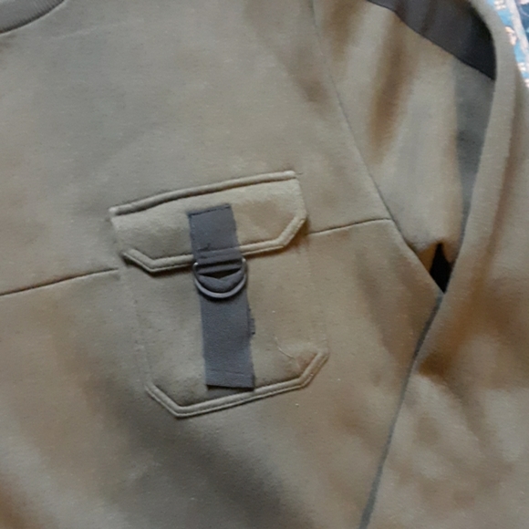 Utility Military Style Crewneck Sweatshirt - Picture 2 of 2